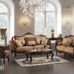 Luxurious Traditional Style Formal Living Room Set HD-39