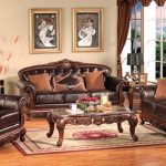 Traditional Living Room Leather - Interior Design Meani