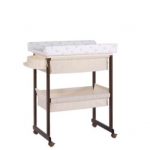 Wooden changing table / free-standing / on casters - B-1158 PLUS .