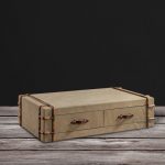 China Richards′ Vintage Steamer Canvas Trunk Coffee Table - China .