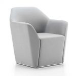 Chamfer Swivel Tub Chair | Meridian Office Furnitu
