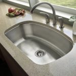 32 Inch Stainless Steel Undermount Curved Single Bowl Kitchen Sink .