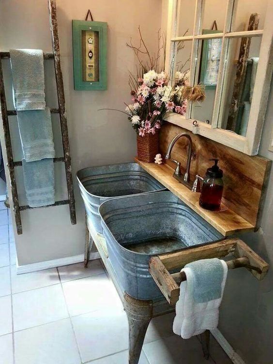 25 Unique Bathroom Vanities made from furniture - old tubs for .