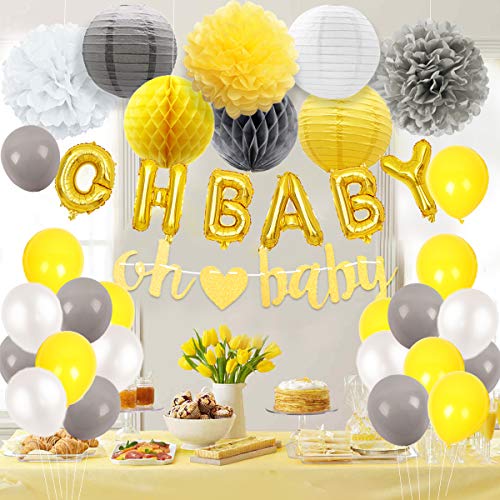 JOYMEMO Baby Shower Decorations Neutral for Boy or Girl, - Import .