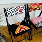 How To: DIY Upholstered Folding Chairs | Folding chair makeover .