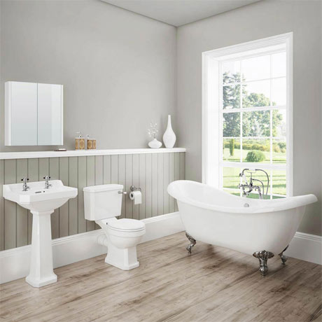 Darwin Traditional Bathroom Suite | Now At Victorian Plumbing.co.