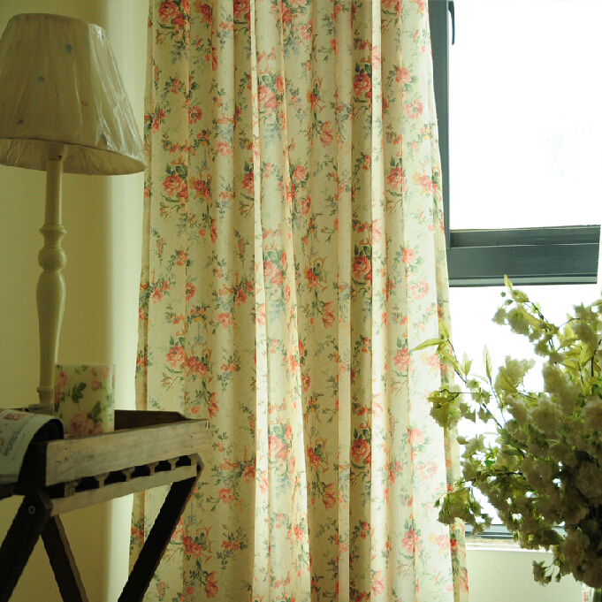 Vintage Shabby Chic Curtains - Easy Craft Ide