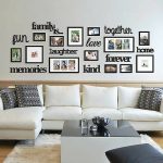 22 Pcs Word Family Is Photo Picture Frame Collage Set Black Home .