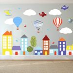 Wall decals Kids wall decals city decal buildings decal | Et