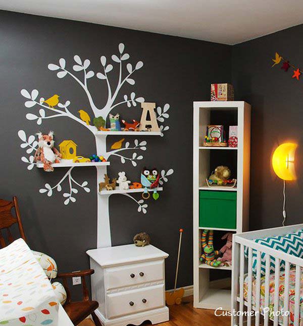 30 Fantastic Wall Tree Decorating Ideas That Will Inspire You .