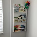 Hanging Wall Bookshelf / Plate Rack Wall Mounted Plate Display | Et