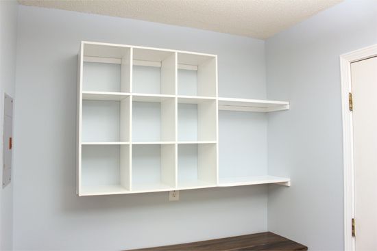 How to Hang a Cube Organizer | Cube storage shelves, Bedroom .