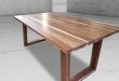 Solid Wood Dining Table 6 Solid Walnut Dining Table 6 Foot | Et