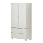 South Shore Hopedale White Wash Armoire 10315 - The Home Dep