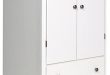 Amazon.com: Prepac White Monterey 2 Door Armoire: Kitchen & Dini
