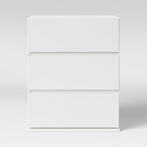 3 Drawer Modular Chest White - Room Essentials™ : Targ