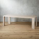Blox White Wash Dining Table 35"x91" + Reviews | C