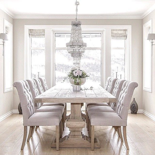White Dining Room Chairs interesting white dining room - Home .