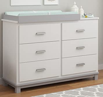 Amazon.com : Cosco Products Leni 6 Drawer Dresser with Changing .