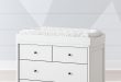 Hampshire White Changing Table Topper + Reviews | Crate and Barr