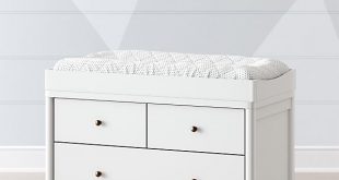 Hampshire White Changing Table Topper + Reviews | Crate and Barr