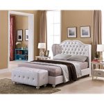 White King Size Bed Frame: Amazon.c