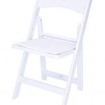 White Resin Folding Chair | Action Equipment & Event Renta