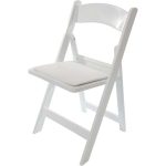 White Resin Folding Chairs | National Event Supp