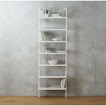 Stairway White Ladder Bookcase + Reviews | C