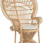 Amazon.com: KOUBOO Pecock Grand Peacock Chair in Rattan with Seat .