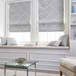 Amazon.com: Curtainworks Damask Window Shade, 23" W x 64" L, Ivory .