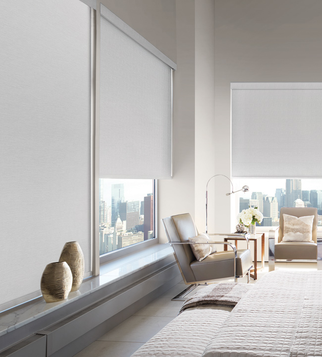 Floor to Ceiling Blinds & Shades | Hunter Douglas Large Window .