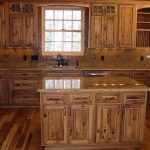 Rustic hickory kitchen cabinets – solid wood kitchen furniture .