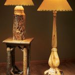 Rustic Aspen Log Lamps | Wild Wings | Wood turning, Wood lamps .
