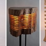 Sliced Lamps Made From Real Firewood Show The Beauty Of Simple Thin