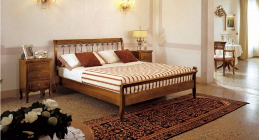 Traditional Wooden Bed Furniture Set by Ortolan - Home Design .