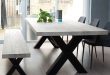 Home of Teak Furniture (With images) | Metal dining table, Modern .
