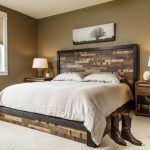 20 Beautiful Master Bedrooms with Wooden Headboar
