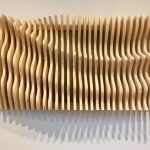 3D Wooden Wall Art - "Parametric Wave" – ModiD