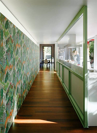 Accent wall kitchen wallpaper ideas 2019