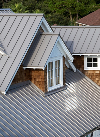 Ideas for aluminum metal roofs
