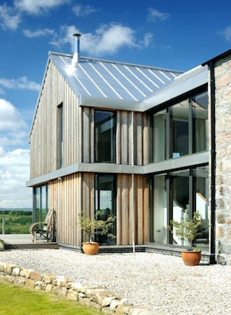 Roof ideas made of stainless steel