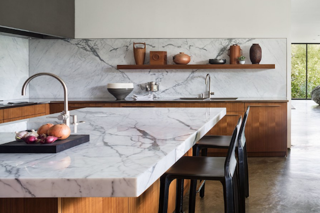 marked marble kitchen countertop ideas