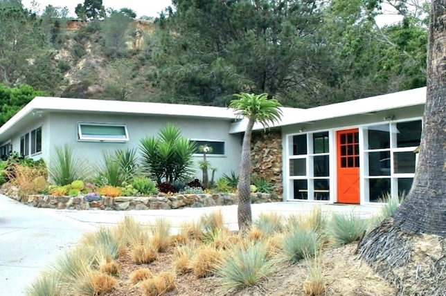 green and white modern home exterior colors