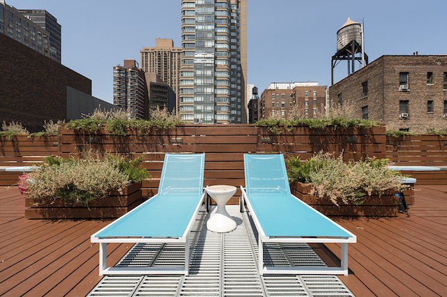 rooftop modern deck ideas