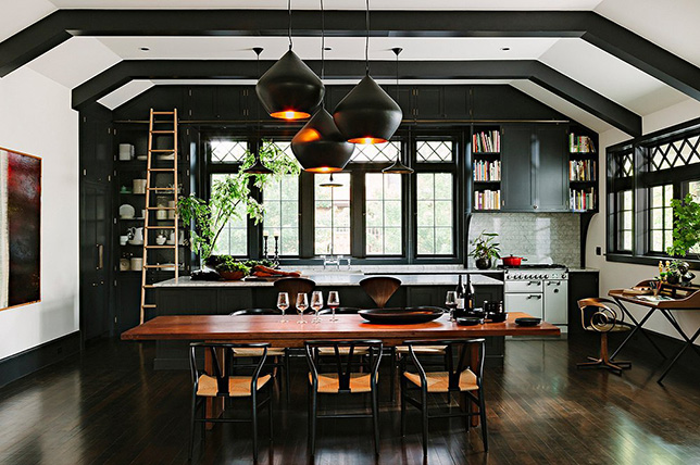 black kitchen color ideas 