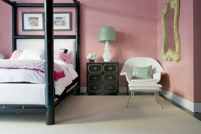 pink bedroom colors