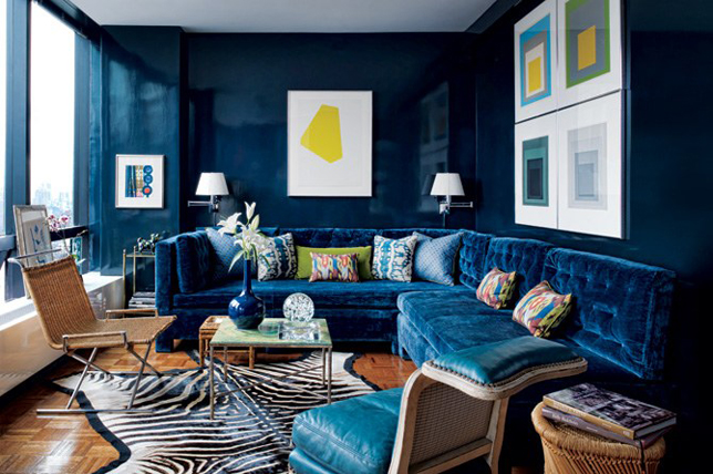 best living room color colors peacock blue