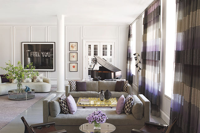 Secrets of the interior design of the living room
