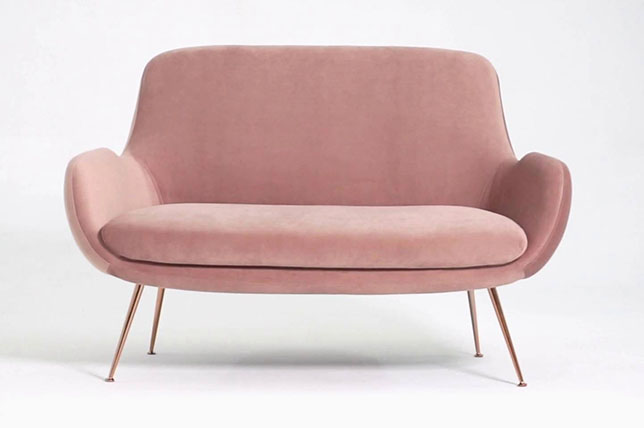 modern small velvet sofas 2019